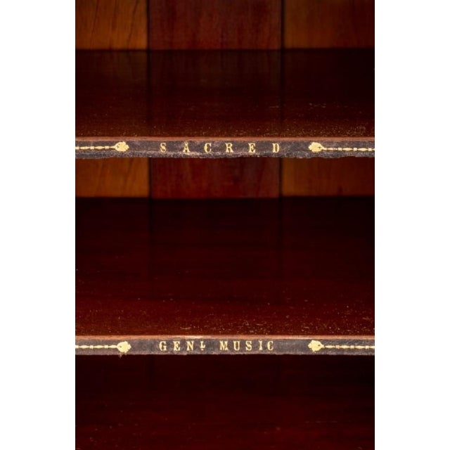 Victorian Music Cabinet in Rosewood, 1880 For Sale - Image 12 of 15