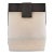 Kelly Wearstler for Visual Comfort Signature Covet 4.75" Solitaire Flush Mount in Bronze with Alabaster For Sale
