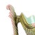 Ceramic Antique Art Nouveau Rococo Blue Vase, 1890s For Sale - Image 7 of 16