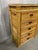 Late 20th Century Pencil Reed Rattan Tall Chest For Sale - Image 4 of 9