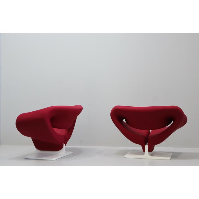 Mid-Century Ribbon Chairs by Pierre Paulin for Artifort, 1960s, Set of 2 For Sale - Image 10 of 14