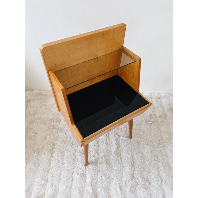 Mid-Century Modern Nightstands attributed to Jitona Soběslav, Czechoslovakia, 1960s, Set of 2 For Sale - Image 13 of 17