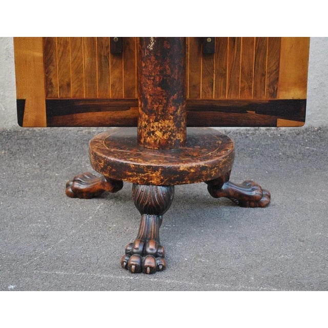 19th Century Inlay Rosewood Campanino Table For Sale - Image 9 of 18
