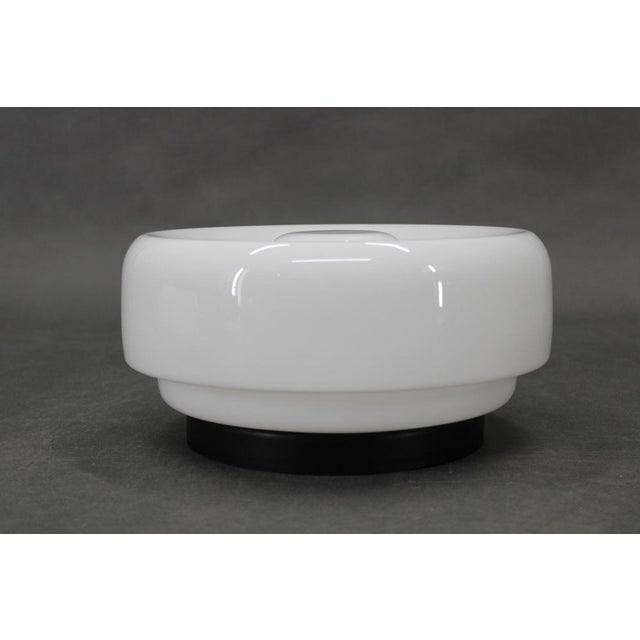 Mid-Century Black Flush Mount Lights, 1970s, Set of 3 For Sale - Image 4 of 13