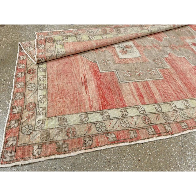 Galerie Shabab Collection Mid-20th Century Turkish Anatolian Wide Gallery Runner For Sale - Image 10 of 10