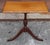 Brown 19th Century English Regency Mahogany Pedestal Supper or Occasional Table For Sale - Image 8 of 10