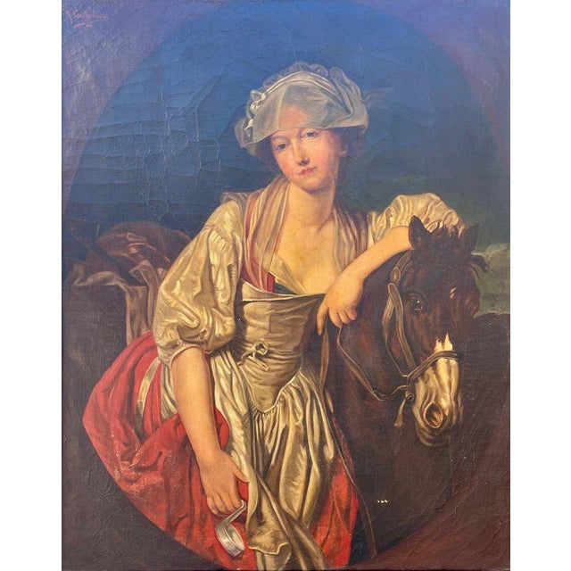 Artist: m. Lecathelinais (xxe) period: 20th century style: other style condition: good condition material: oil painting...