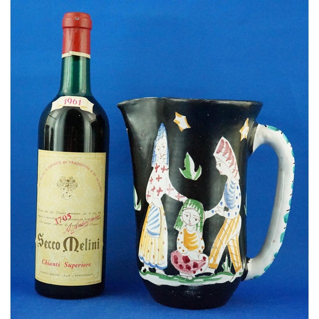 20th Century Ceramic Jug by the Cas Vietri Factory, Italy, 1960s For Sale - Image 18 of 18