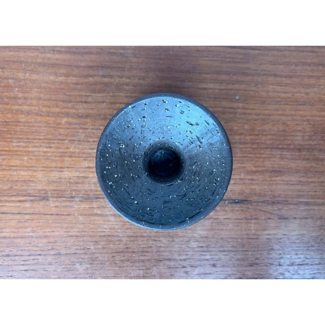 Mid-Century Modern Danish Studio Pottery 6310 Candleholder from Michael Andersen Keramik, Bornholm, 1960s, in Very Good...