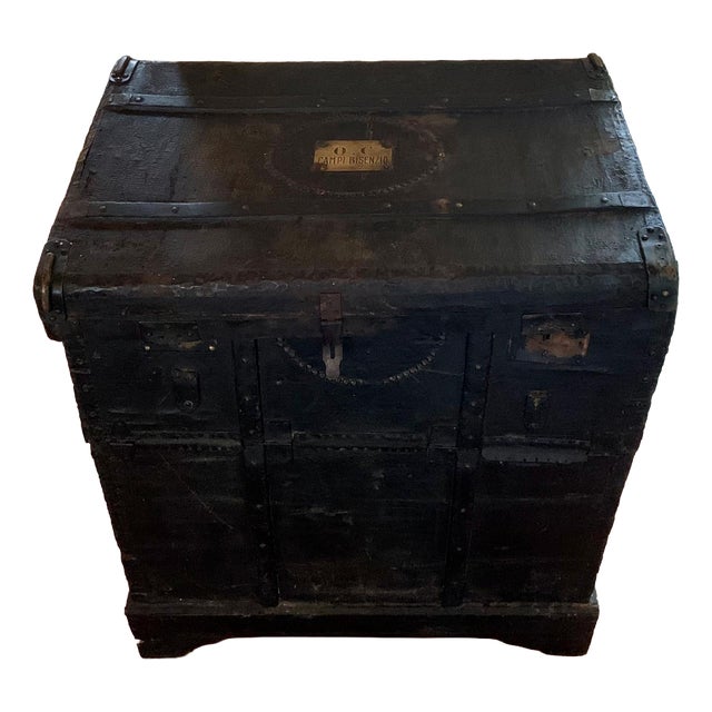 Vintage Travel Trunk from Campi Bisenzio, 1920s For Sale