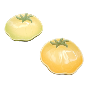 Vintage 1990s Set of 2 Williams Sonoma Tomato Sauce Dipping Salsa Serving Bowls