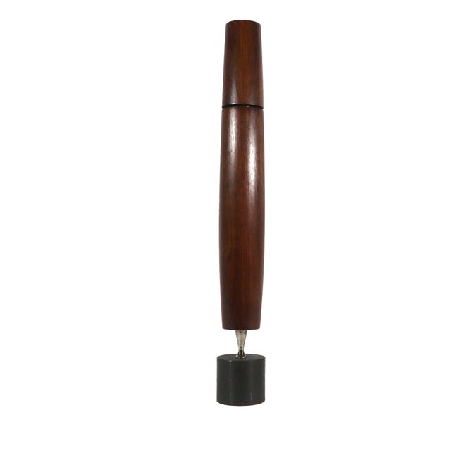 Ronson Varaflame Rosewood Mid-Century Modern Gas Candle, a Pair 1964 For Sale - Image 11 of 18