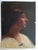 Portraiture Early 20th Century Woman in White Dress Portrait Painting For Sale - Image 3 of 3