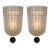 Art Deco Style Murano Glass Sconces - a Pair For Sale