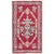 Brick Red Stunning Floral Antique Turkish Ghiordes Rug For Sale - Image 8 of 18