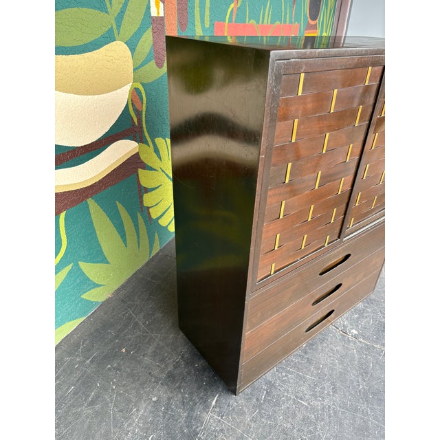 Mid Century Harvey Probber for Dunbar Tallboy For Sale In Tampa - Image 6 of 11