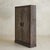 French Brown Cerused Oak Cabinet, 1940s For Sale - Image 10 of 11