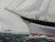 Wood Late 19th Century British Marine Painting of the Four-Masted Barque Sindia, in the Manner of Richard Henry Neville-Cumming For Sale - Image 7 of 16