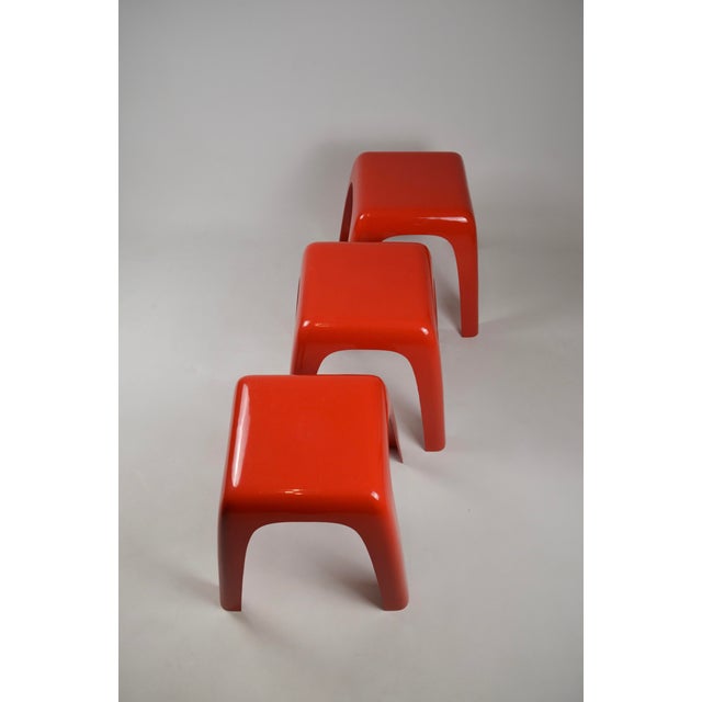 Small Stool by Castiglioni for Valenti, Italy, 1970s For Sale - Image 18 of 18