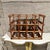 1970s Scandinavian Modern Twelve Bottle Wine Rack For Sale In San Diego - Image 6 of 8