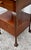 Chippendale Antique Carved Mahogany Chippendale Style Stand W/Drawer & Locking Door For Sale - Image 3 of 12