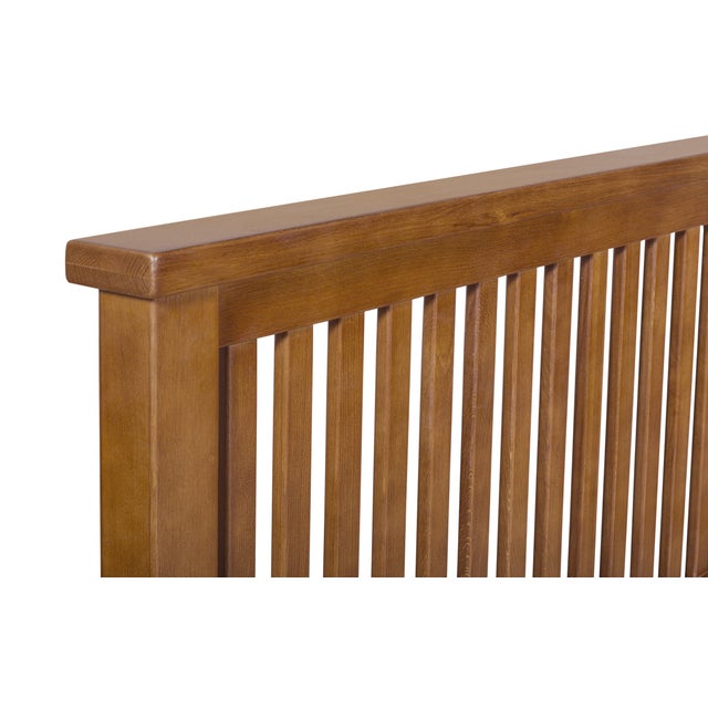 Mission Oak Slat Bed - Michael's Cherry For Sale In Chicago - Image 6 of 9