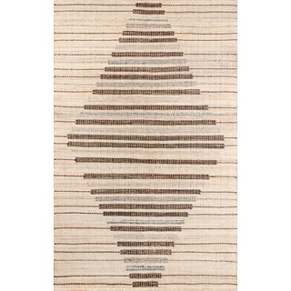 Lemieux Et Cie Argan Dimbokro Natural 5' X 8' Area Rug For Sale