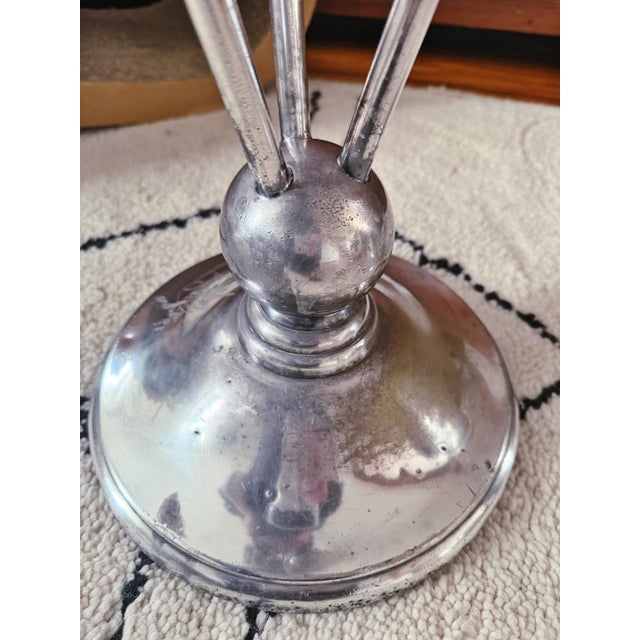 1960s Vintage Silver Plated Champagne Bucket and Stand From the Blue Fox For Sale - Image 5 of 16