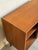 Wood Small Teak Sliding-Door Sideboard Credenza Danish Mid-Century Modern 1960s For Sale - Image 7 of 10