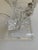 Transparent Vintage 1970s Stacked Lucite Helix Twist Spiral Table Lamp For Sale - Image 8 of 12