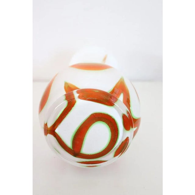 1960s Italian Murano Artistic Glass Vase, 1960s For Sale - Image 5 of 11