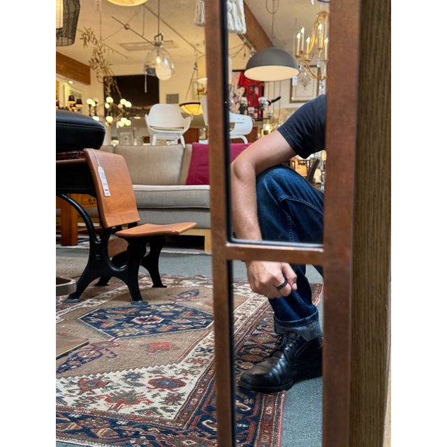 Tuscan Style Scrollwork Iron Wall Mirror, Vintage For Sale - Image 9 of 12