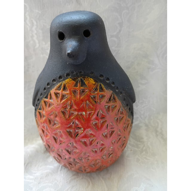 1960s West German Carstens Tönnieshof Ceramic Penguin Lantern For Sale In Tampa - Image 6 of 10
