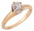 Early 20th Century Victorian Gia 1.07 Carat Diamond 14k Yellow Gold Solitaire Engagement Ring, Size 5.25 For Sale