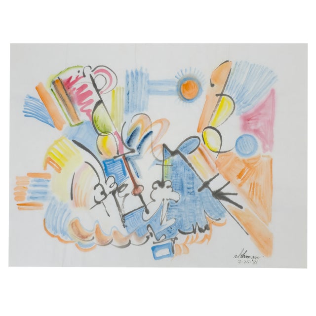 Syncopated Abstraction* Robert Lohman, c. 1981 Robert Lohman’s Syncopated Abstraction presents abstraction as a visual...