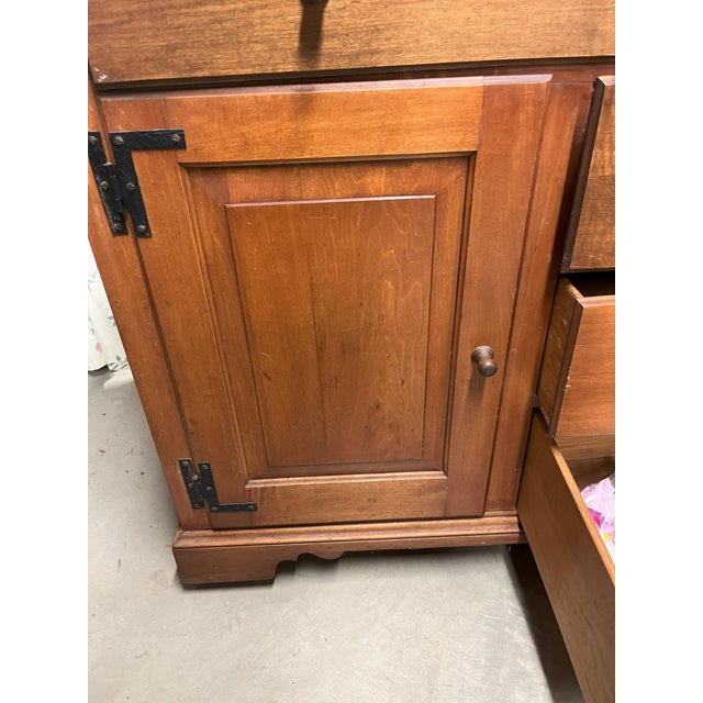 Brown Mid 20th Century Buffet For Sale - Image 8 of 8