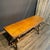 French Console Table or Dining Table With Carved Trestle Base and Folding Top For Sale In Portland, ME - Image 6 of 8