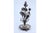 Flower-Shaped Silver Toothpick Holder Vase with Engraved Frieze and Feet For Sale - Image 4 of 10