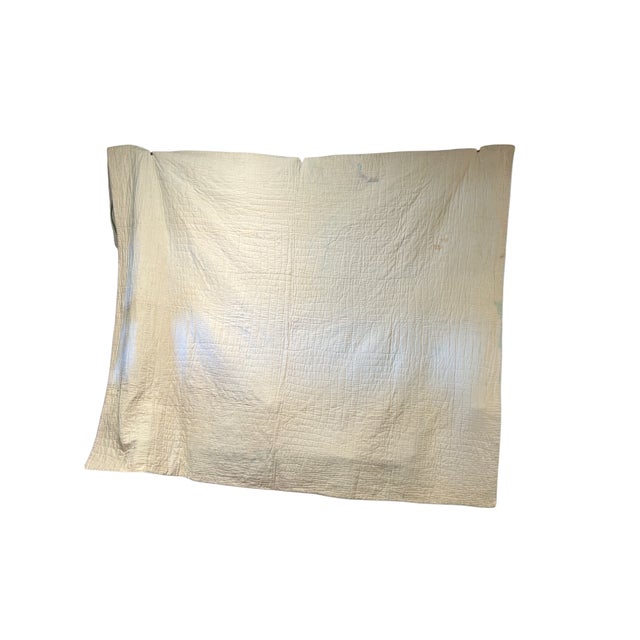 Texas Start quilt with some stains but otherwise good condition with no noticable rips, tears or repairs. An exceptional,...