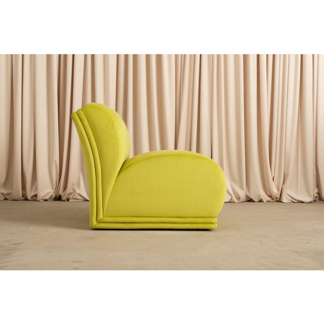 Vintage Pair of Postmodern Modular Lounge Chairs, 1980s For Sale - Image 9 of 13