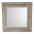 Grey Wash Vintage Moulding Spindle Mirror For Sale