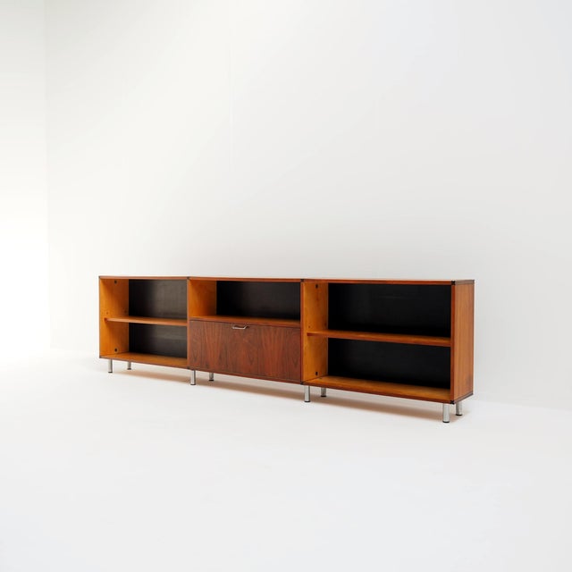 Mid-Century Modern Dutch Made to Measure Sideboard in Teak, 1950s For Sale - Image 12 of 12