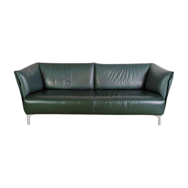Vintage Sofa in Leather from Rolf Benz For Sale - Image 12 of 12