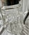 Mid-Century Modern Mid 20th Century Silver Plate Handle Holding Top Cut Glass Bulbous Serving Water Pitcher Ewer Jug For Sale - Image 3 of 12