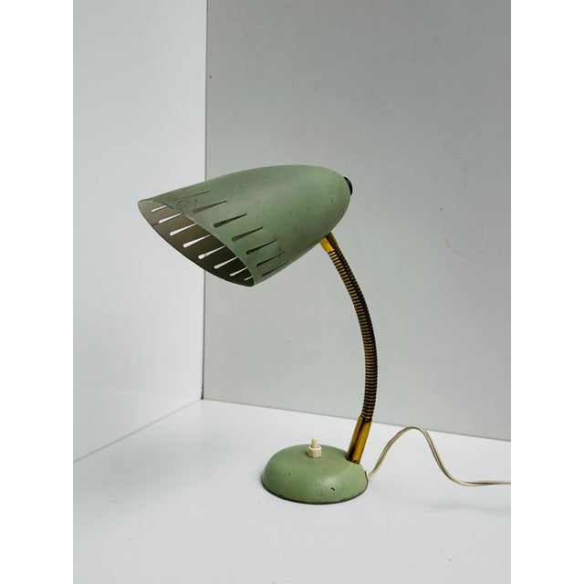 Mid-Century Gooseneck Table Lamp, Germany, 1950s For Sale - Image 13 of 13