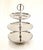 Silver Plate Cake Stand 3 Tiered Afternoon Tea For Sale - Image 12 of 13
