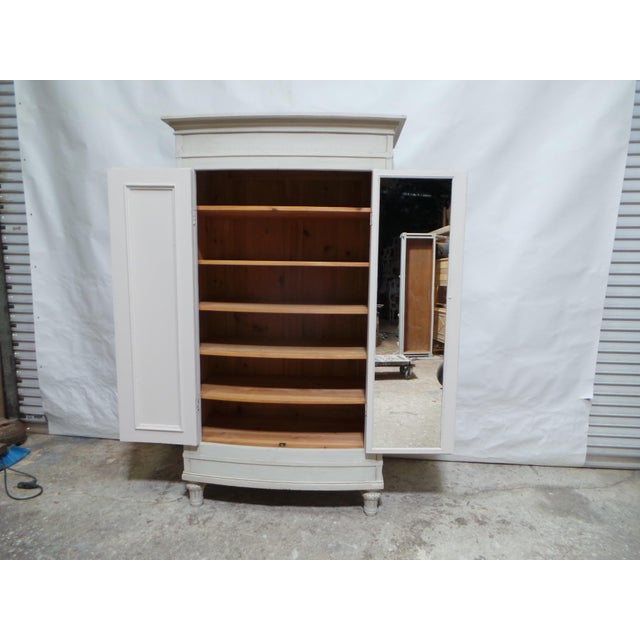 Gustavian (Swedish) Swedish Gustavian Style 2 Door Wardrobe For Sale - Image 3 of 12
