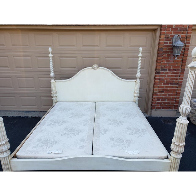 Ethan Allen Country French King Sized Bed Chairish