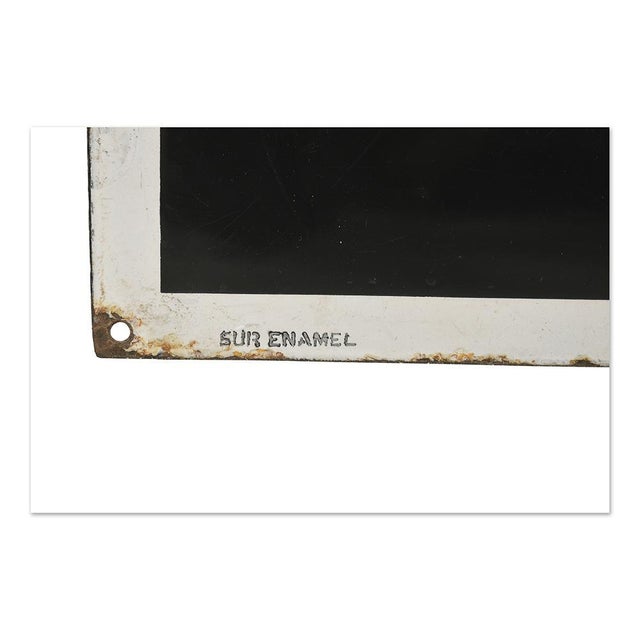 Enameled Sign from Jenson & Nicholson For Sale - Image 4 of 5