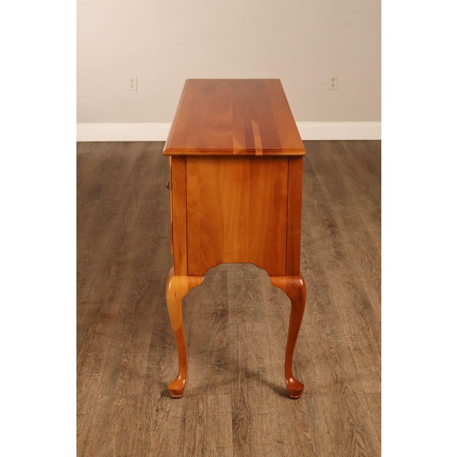 Nathan Hale Natural Finish Solid Cherry Sideboard For Sale - Image 17 of 18